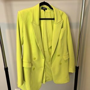 Express Blazer (14) and high rise Wide Leg pant (12) + 2 coordinating shirts